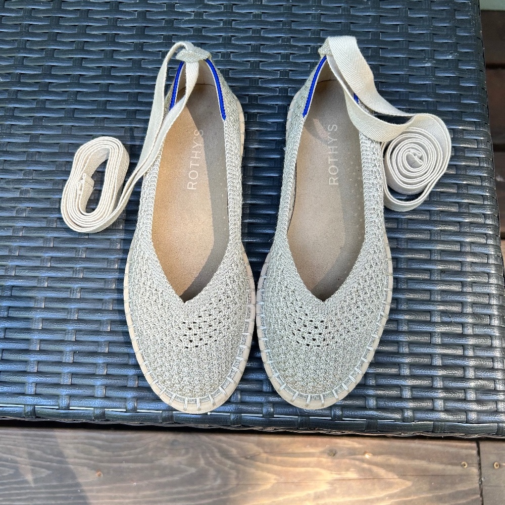 The Espadrille Diamond Metallic